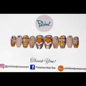 Custom gel press ons